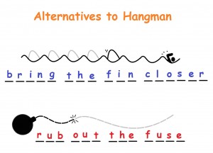 Not your traditional hangman!